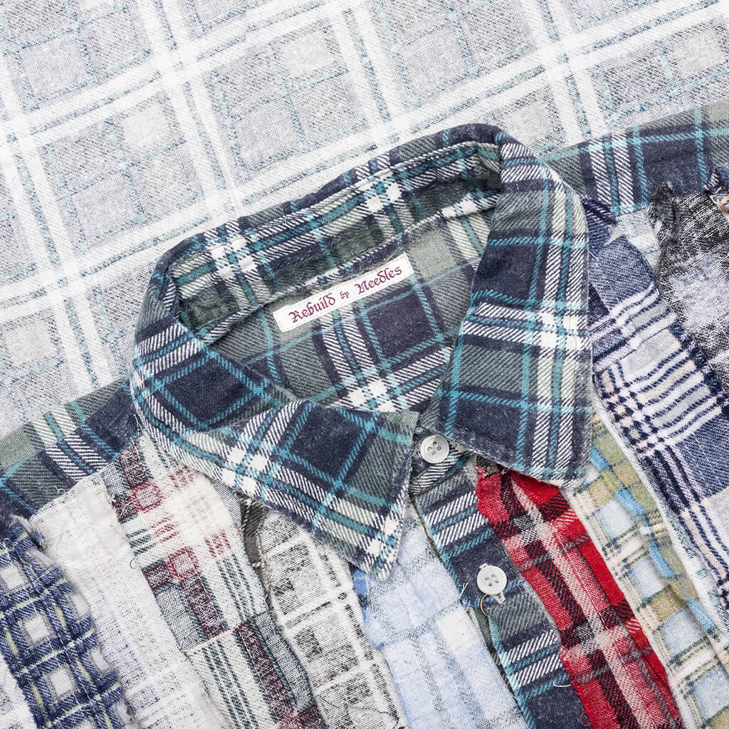 Ribbon Wide IO Flannel Shirt Assorted