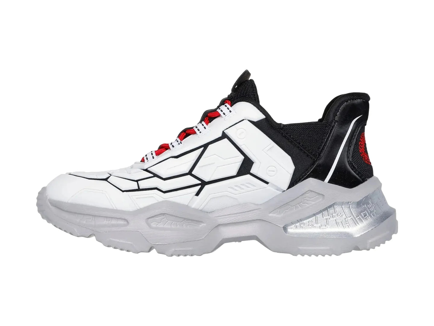 Tenis Skechers Skech Bots Blanco para Niño
