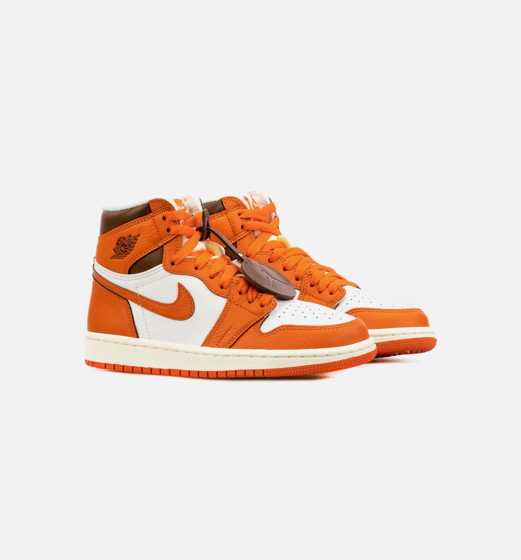 Air Jordan 1 High OG Starfish Womens Lifestyle Shoe Orange White