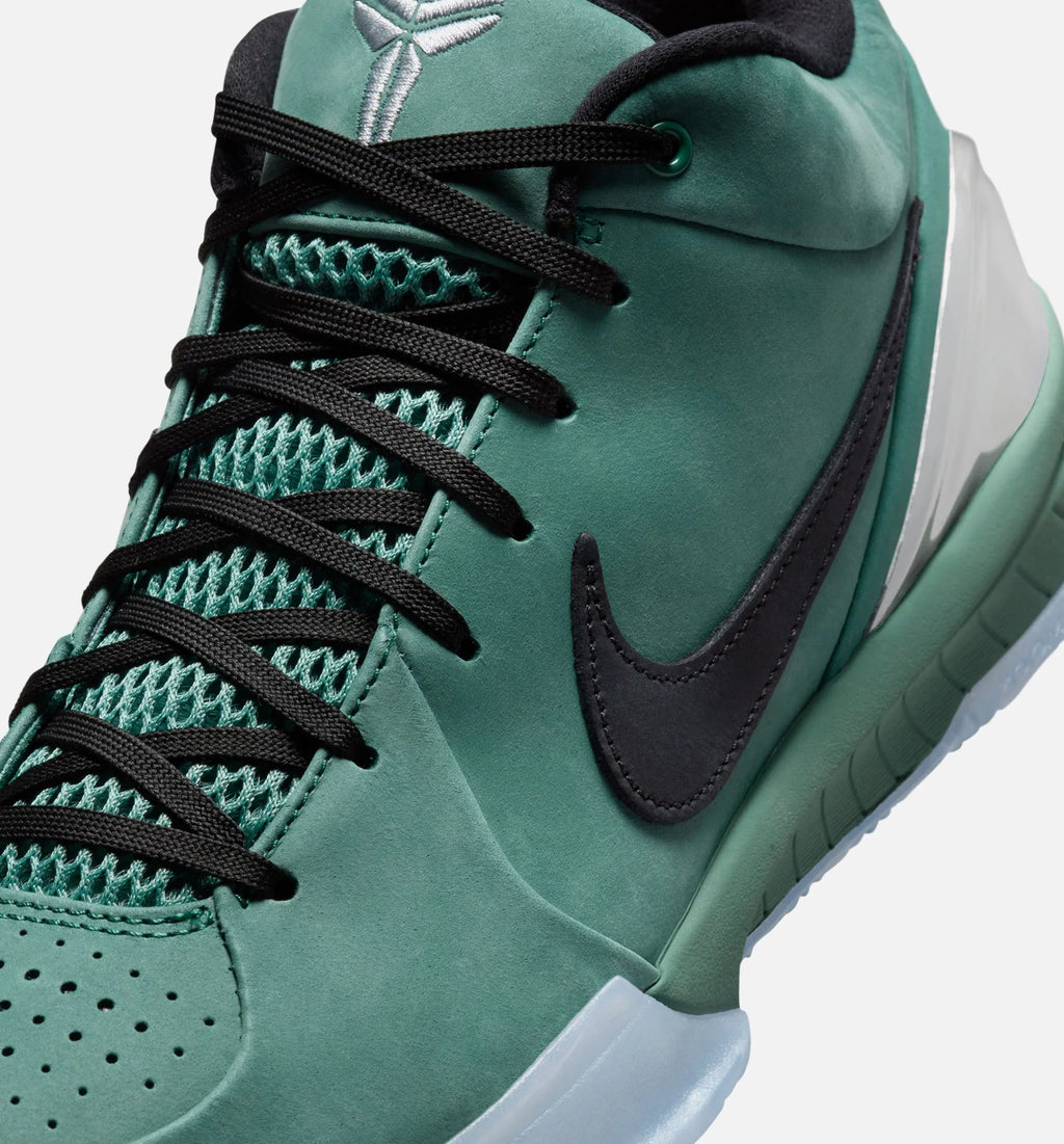 Kobe 4 Protro Girl Dad Mens Lifestyle Shoe Bicoastal Black Metallic Silver Limit One Per Customer