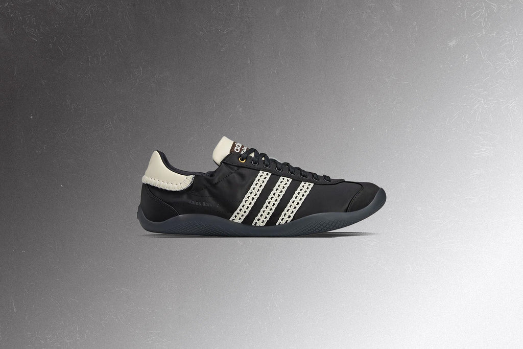 Adidas Originals x Wales Bonner Karintha Low Satin Core Black Dark Brown Cream White