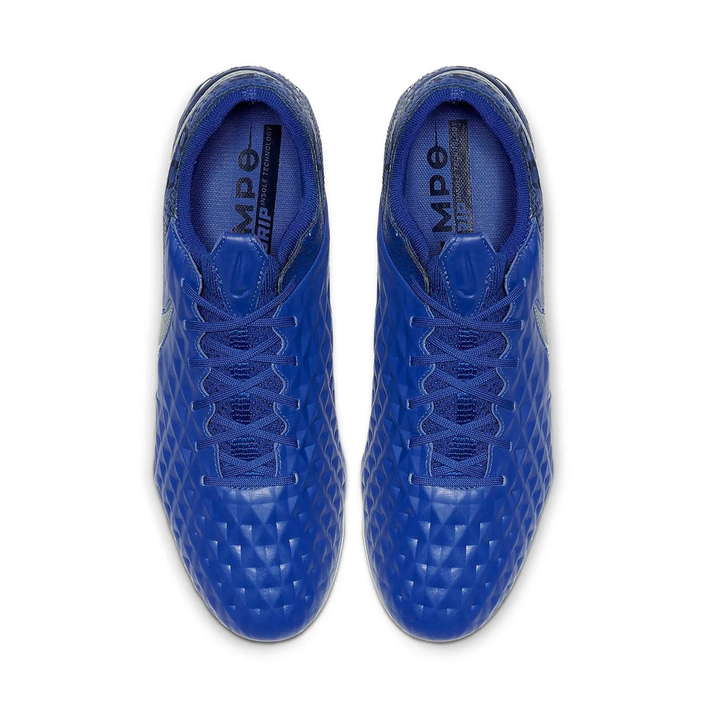 Nike Legend 8 Elite FG Firm Ground Soccer Cleats Hyper Royal White