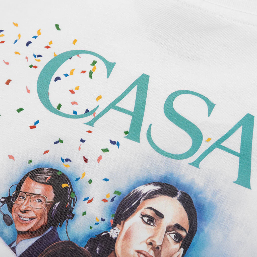 Celebration Du Sport Printed T Shirt White
