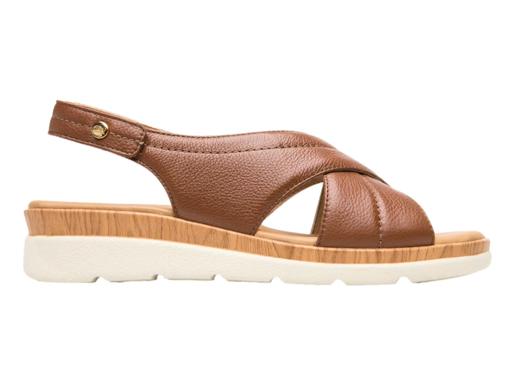 Sandalias Flexi Color Tan para Mujer