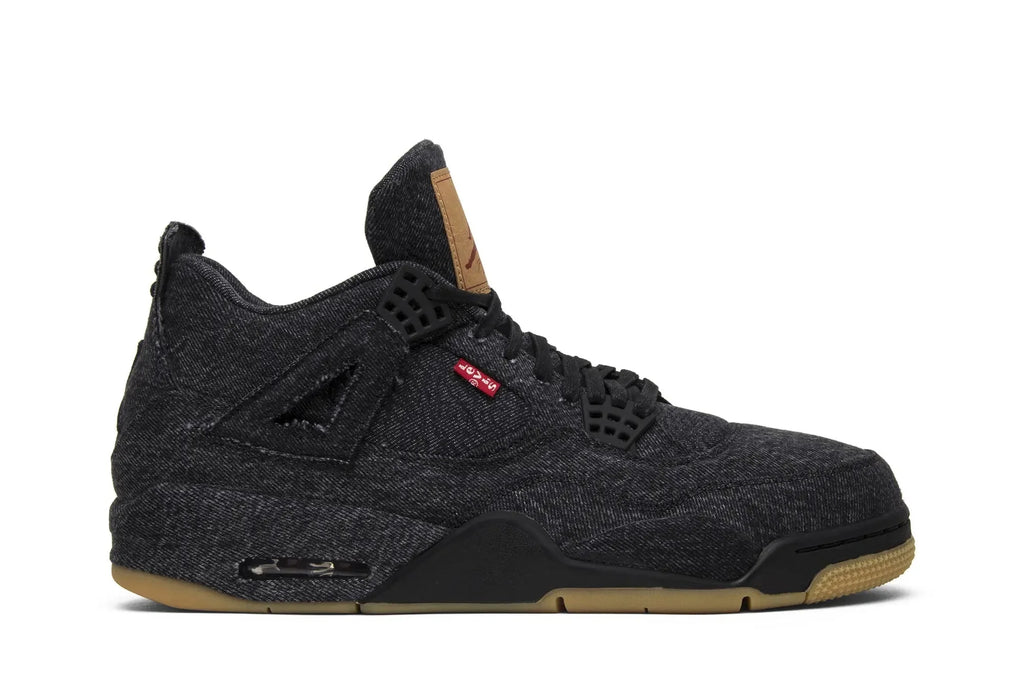 Levis x Jordan 4 Retro Black Denim