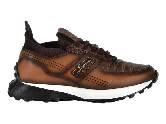 Tenis Cuadra Color Almendra para Hombre