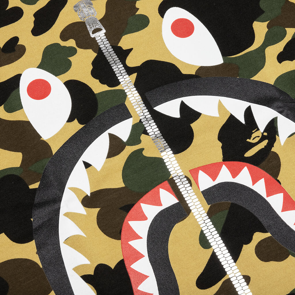 1st Camo Shark Tee Yellow