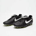 Nike Tiempo Legend III FG Soccer Cleats Black White