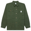 Cotton Canvas Coverall Moss Green