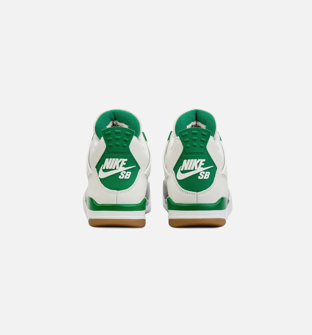 Nike SB x Air Jordan 4 Retro Pine Green Mens Lifestyle Shoe Green White Limit One Per Customer