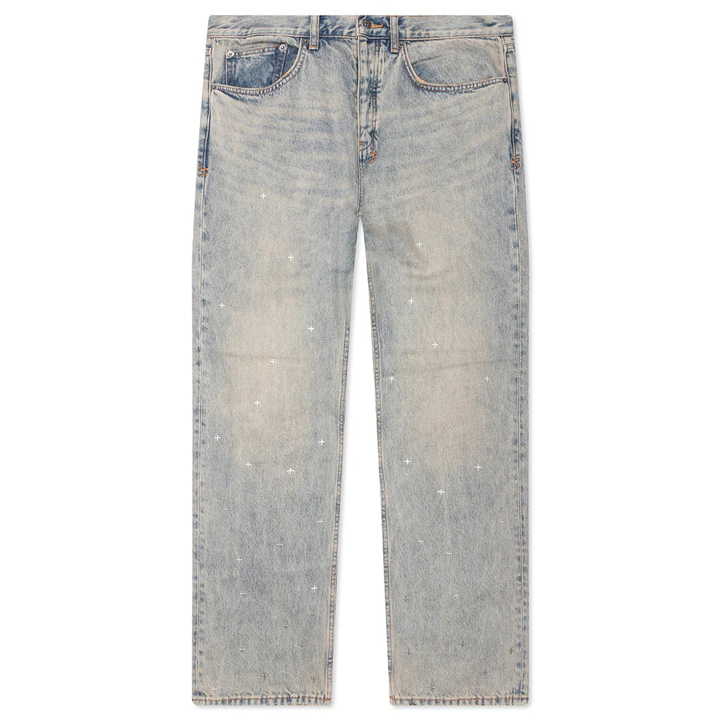 Anti K Stagelight Metalik Pants Denim