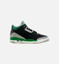 Air Jordan 3 Pine Green Mens Lifestyle Shoe Black Pine Green Cement Grey White