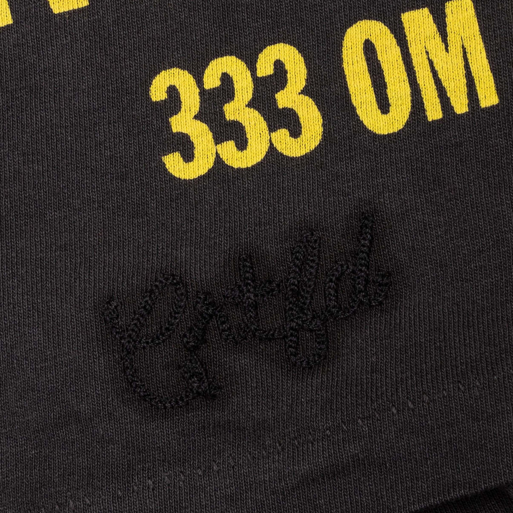 Allover Print Mash up Tee Vintage Black