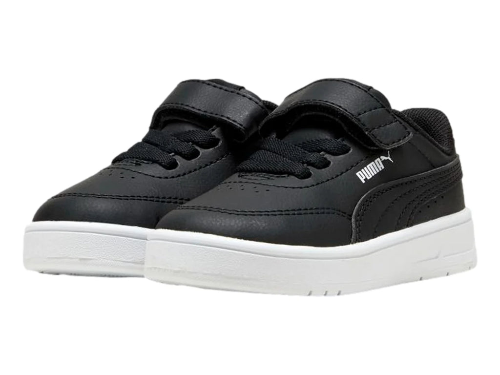 Tenis Puma Court Classic Clean Negro para Niño