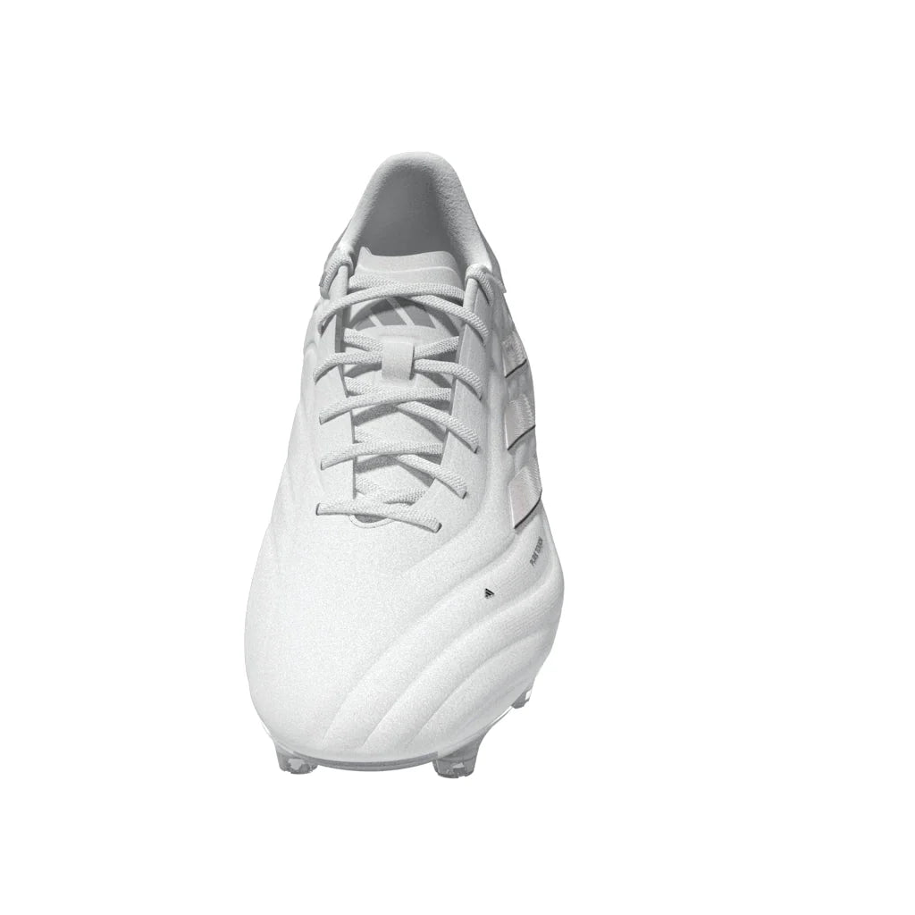 adidas Copa Pure 2 Elite FG Firm Ground Soccer Cleats White Silver Metallic