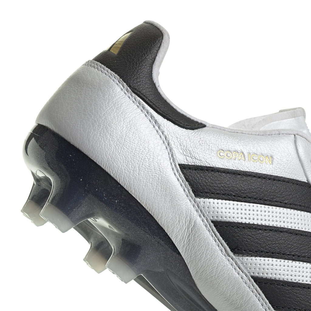 adidas Copa Icon FG Firm Ground Soccer Cleats White Black Gold Metallic