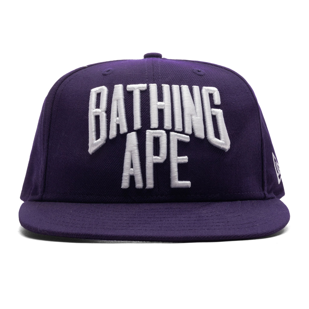 New Era x A Bathing Ape NYC Snapback Hat Purple