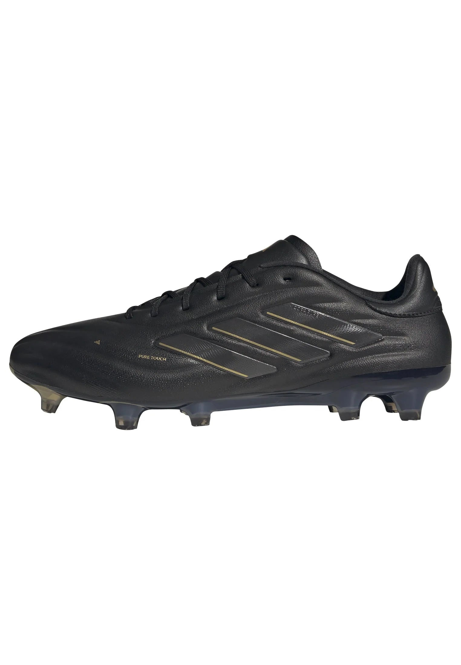 adidas Copa Pure 2 Elite FG Firm Ground Soccer Cleats Black Carbon Gold Metallic