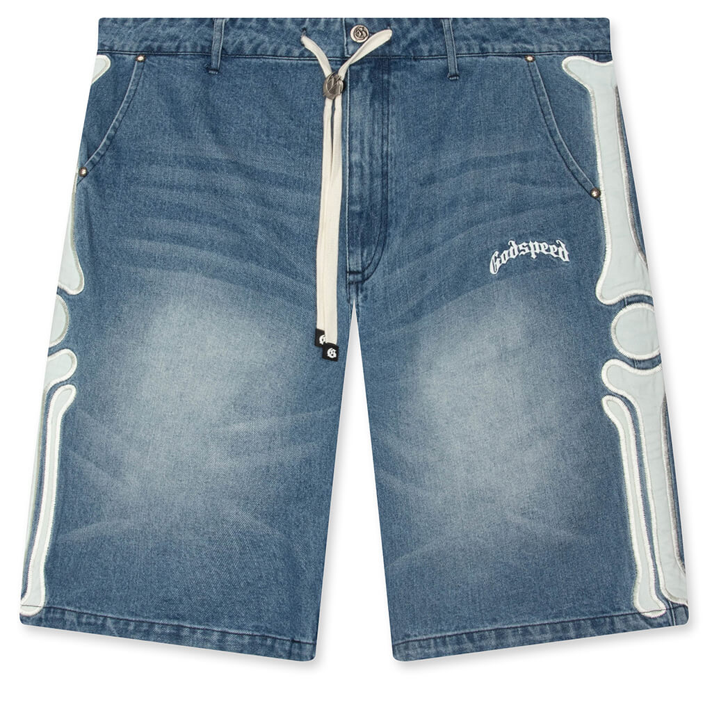 Femur Denim Shorts Blue