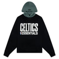 Fear of God Essentials x NBA Celtics Sport Hoodie Black Balsam Green