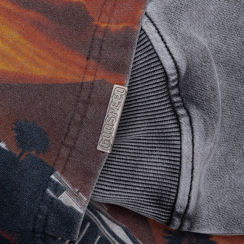 Echoes of Empires Hoodie Grey Wash
