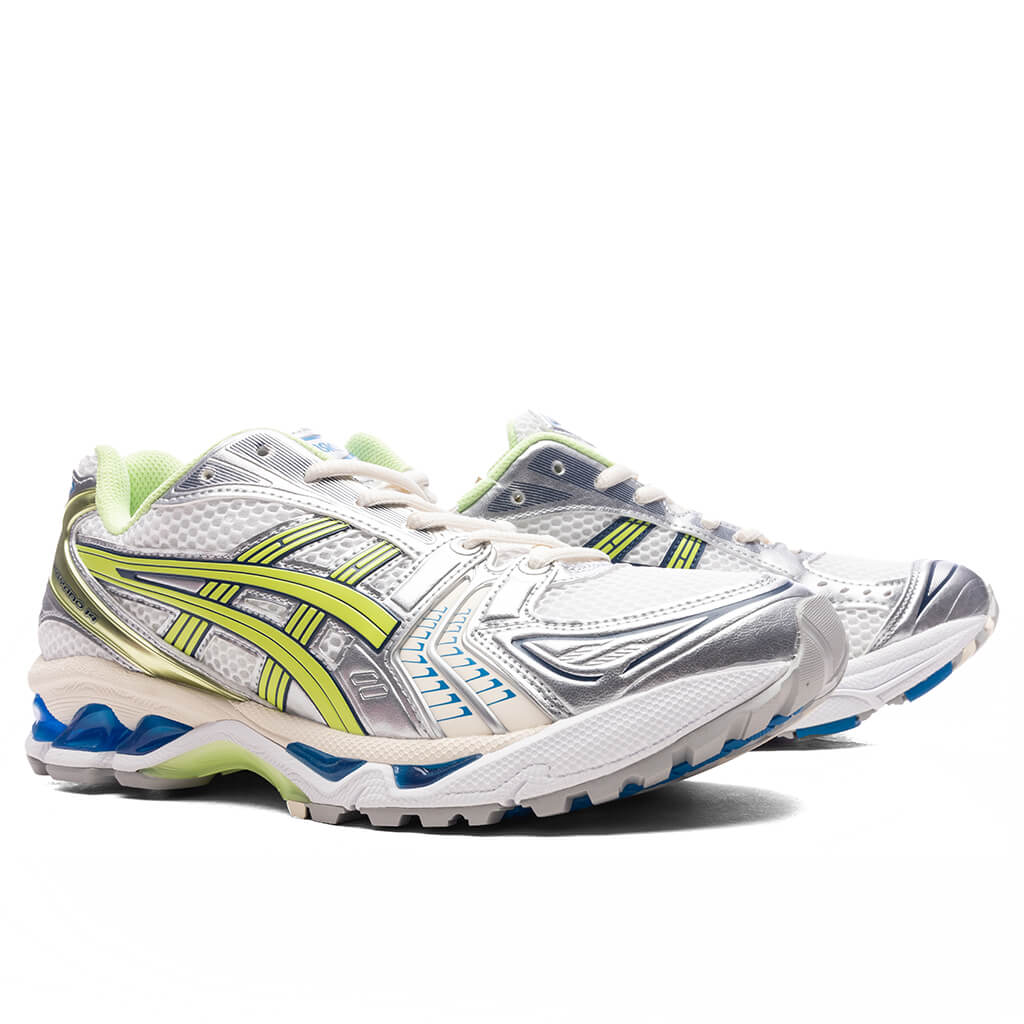 Gel Kayano 14 White Lime Green