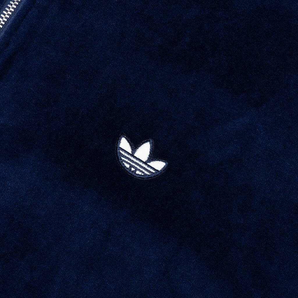 adidas Originals x Wales Bonner Velour Track Jacket Collegiate Navy