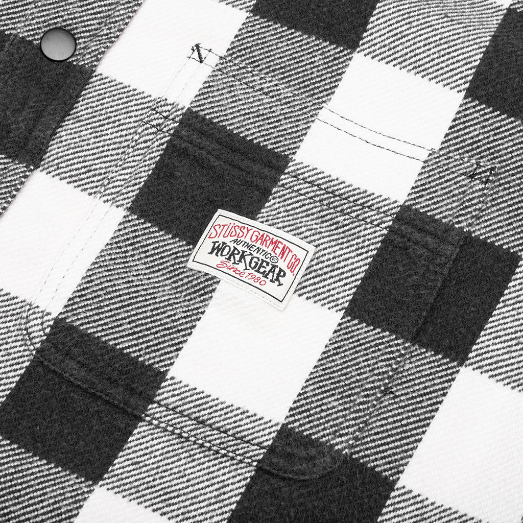 Buffalo Plaid Shirt Bone