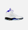 Air Jordan 5 Retro Concord Mens Lifestyle Shoe White Purple