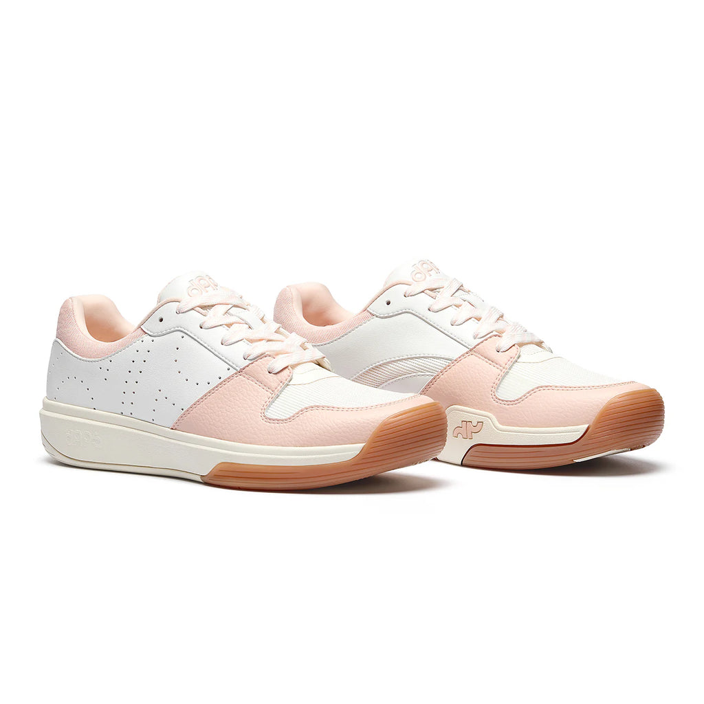 DAPS DESI Low Pink White Mens Pickleball Shoes