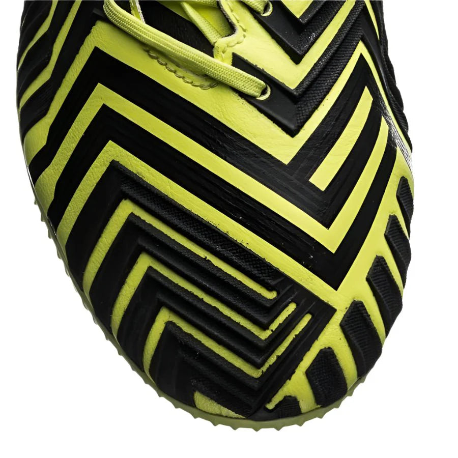 adidas Predator Instinct FG Firm Ground Soccer Cleats Flash Yellow White Dark Grey
