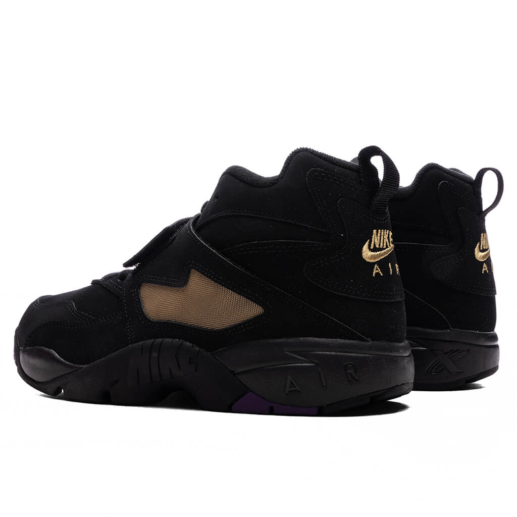 Air Diamond Turf Ravens Black White Club Purple Metallic Gold