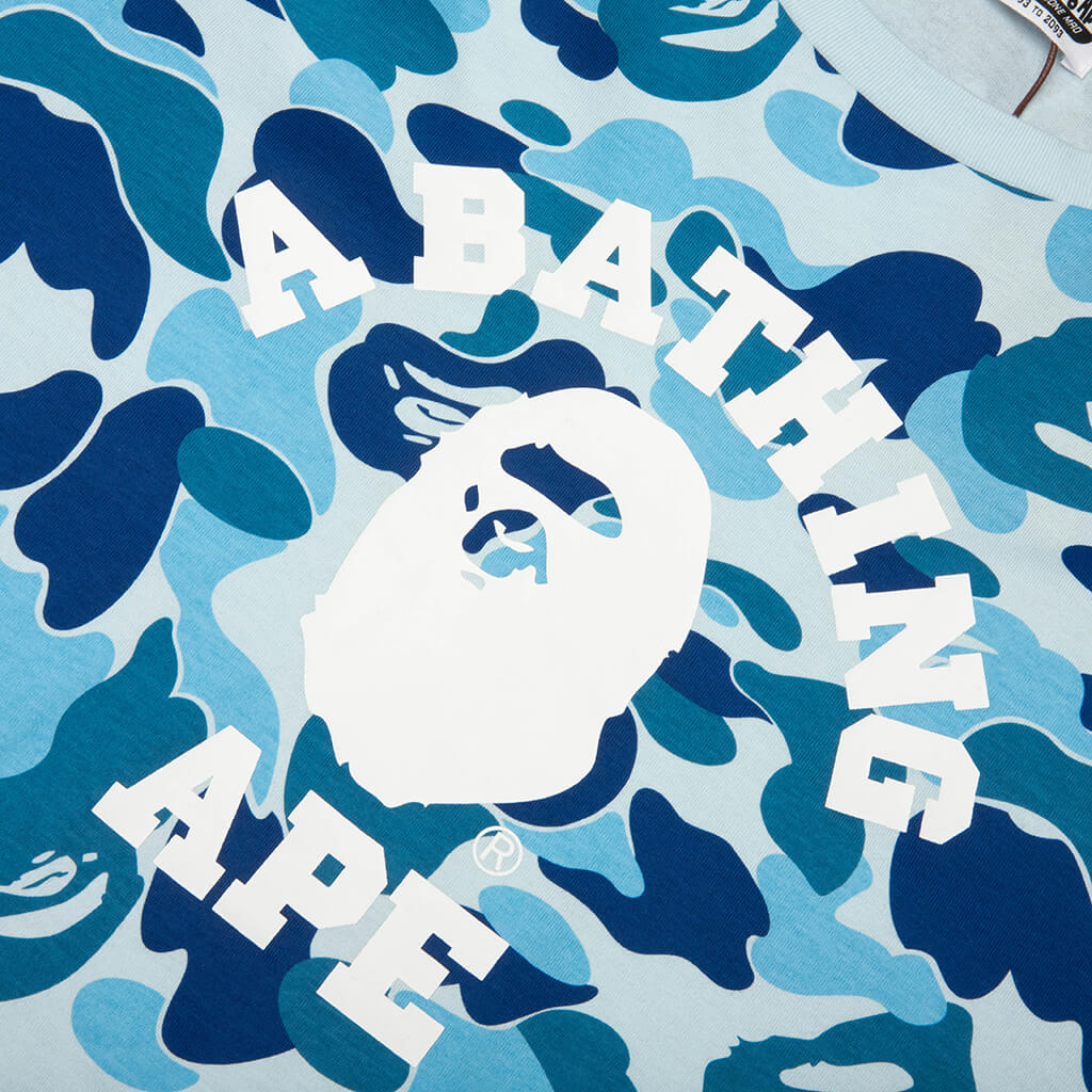 ABC Camo College L S Tee Blue