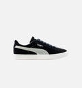 Suede Vintage Made In Japan Black Silver Mens Lifestyle Shoe Black Silver