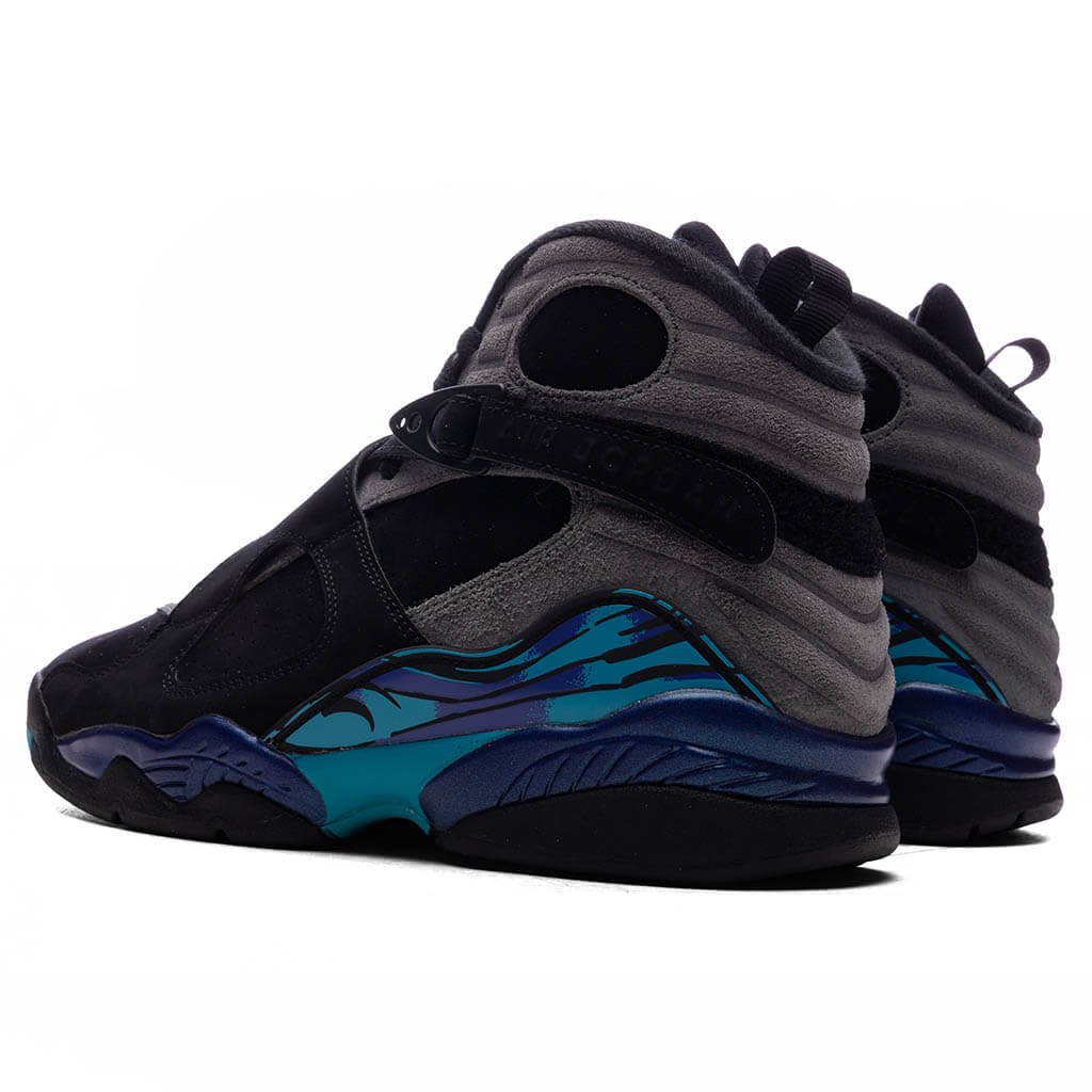 Air Jordan 8 Retro Aqua Black Multi Color