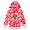 Kids ABC Camo Baby Milo Pullover Hoodie Pink