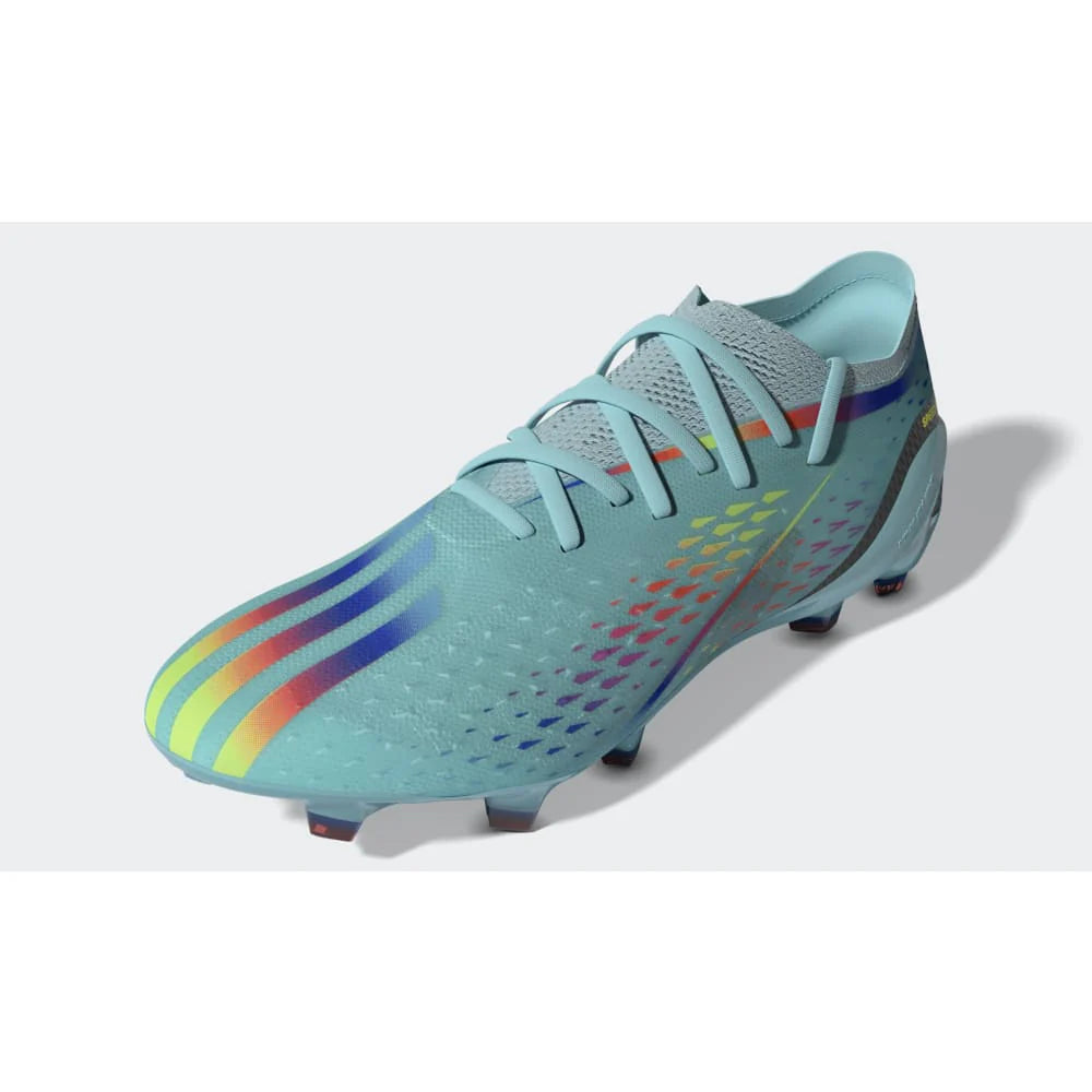 adidas X Speed Portal 1 FG Firm Ground Soccer Cleats Aqua Red