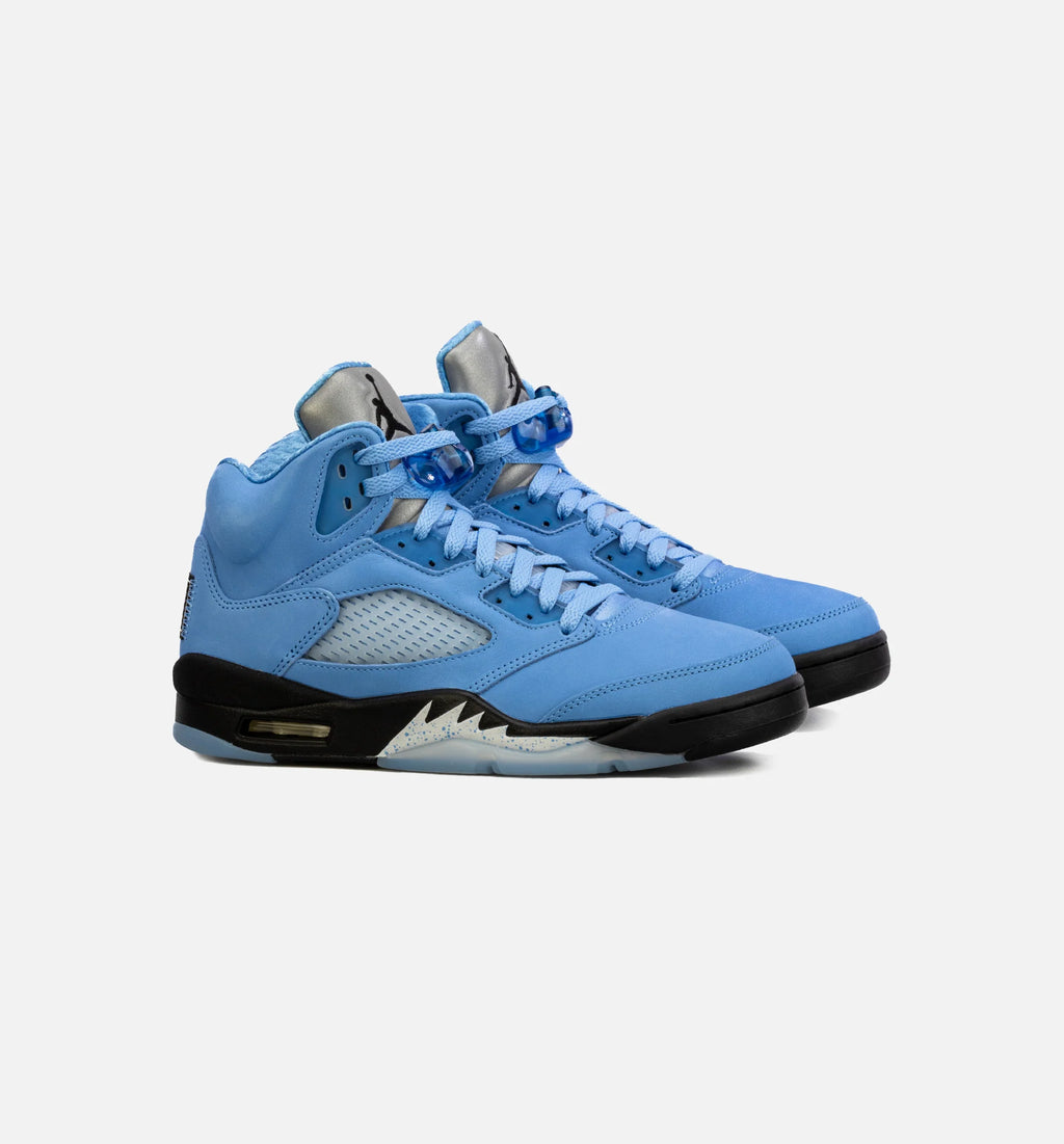 Air Jordan 5 Retro University Blue Mens Lifestyle Shoe Blue Limit One Per Customer