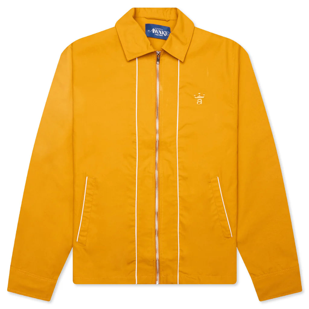 Classic Logo Coaches Jacket Gold