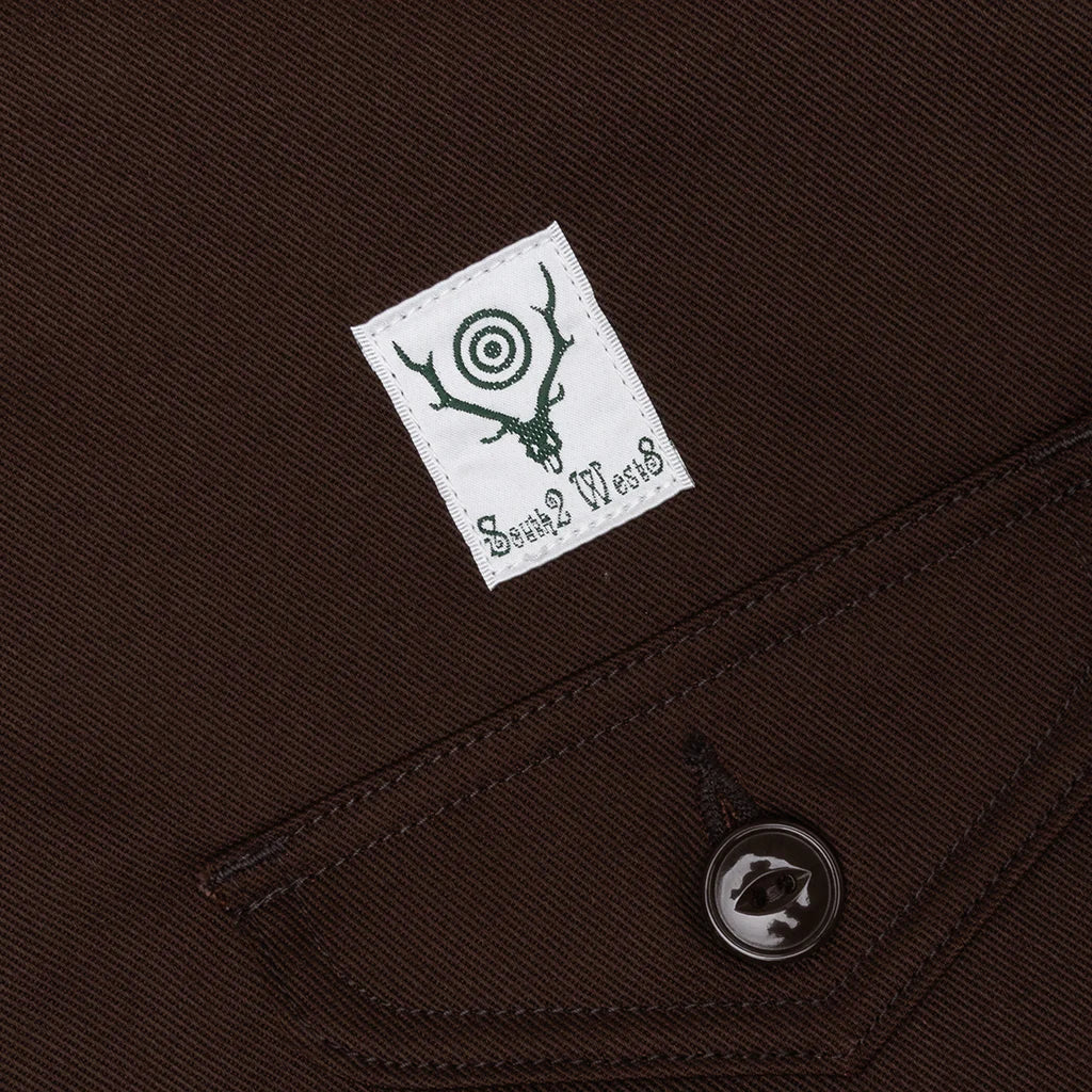 Smokey Twill Shirt Brown