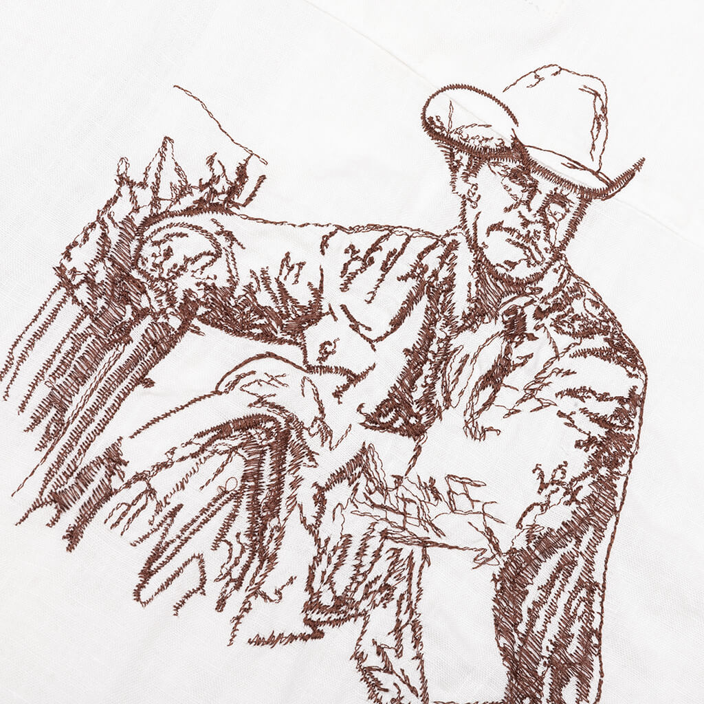 Remember Me Camp Shirt Ivory