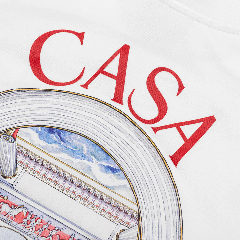 Le Passage Printed T Shirt White