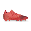 PUMA Future Z 14 FG AG Multi Ground Soccer Cleats Fiery Coral Black Salmon