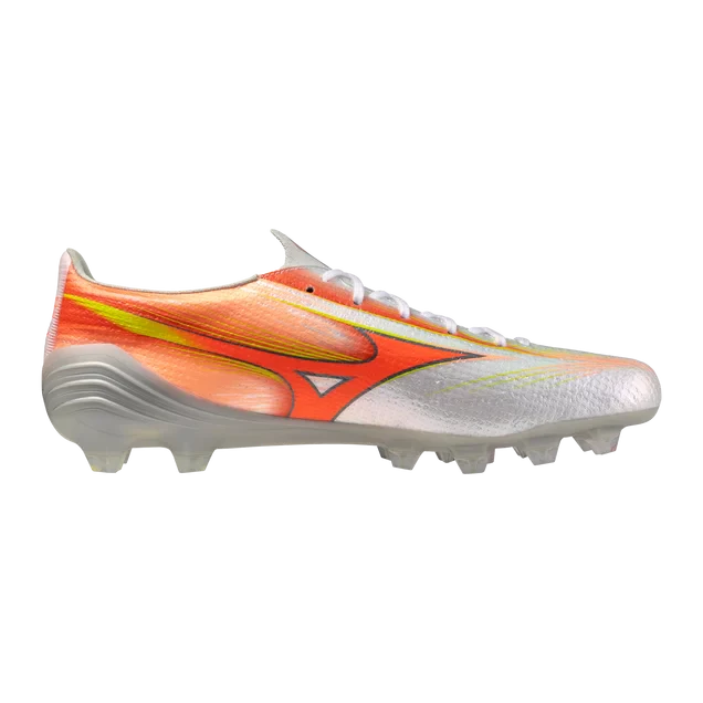 Mizuno Alpha III Elite FG Mens Soccer Cleats White Orange