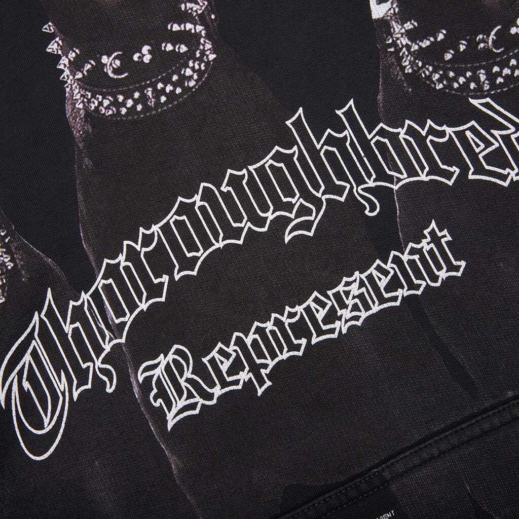 Thoroughbred Hoodie Vintage Black