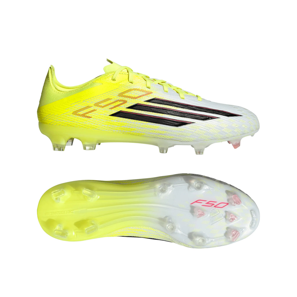 adidas F50 Pro FG Firm Ground Mens Soccer Cleats Yellow Black Red