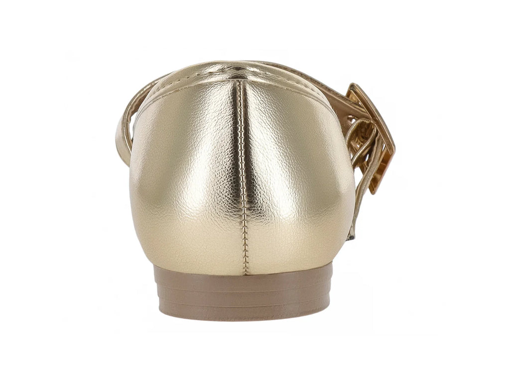Zapatos Planos MELIANA Color Oro para Mujer