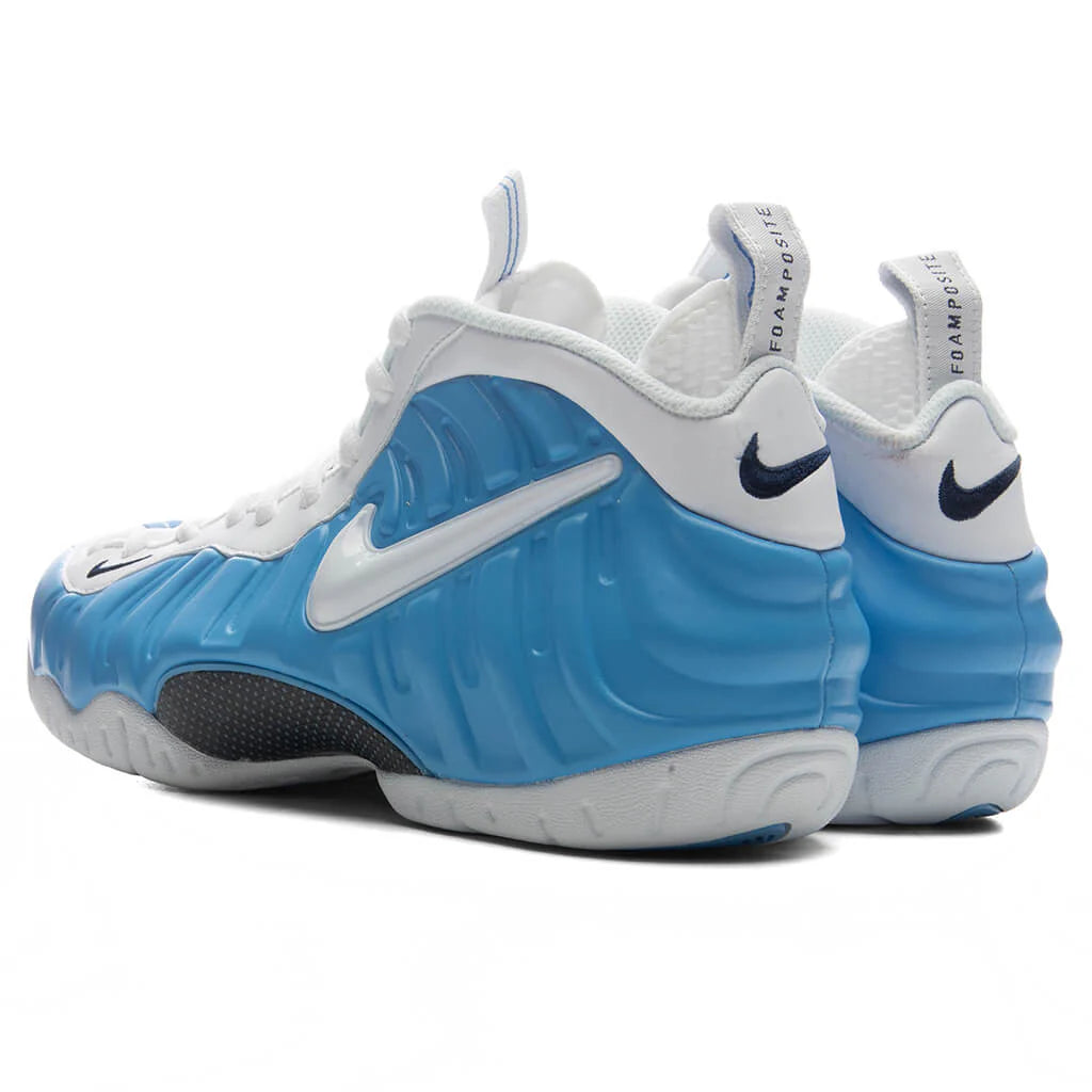 Air Foamposite Pro University Blue University Blue White White