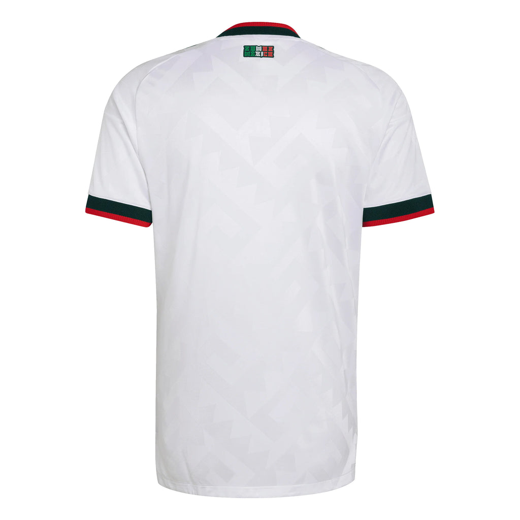 adidas Mexico Away Authentic Mens Soccer Jersey 2026 White