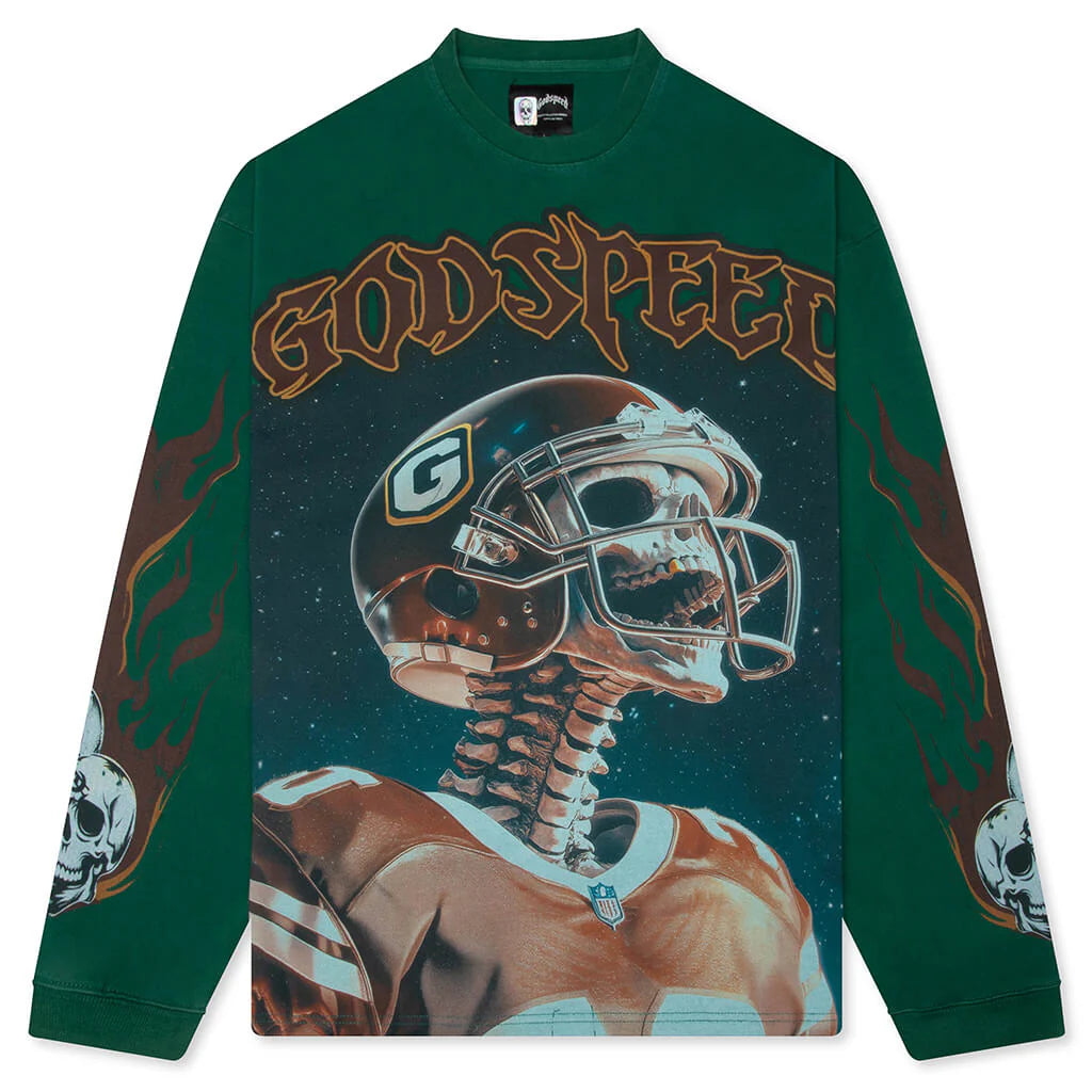 Morale L S T Shirt Green